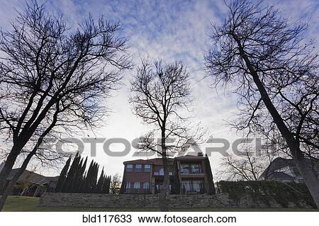 Stock Image - Two Story House. Fotosearch