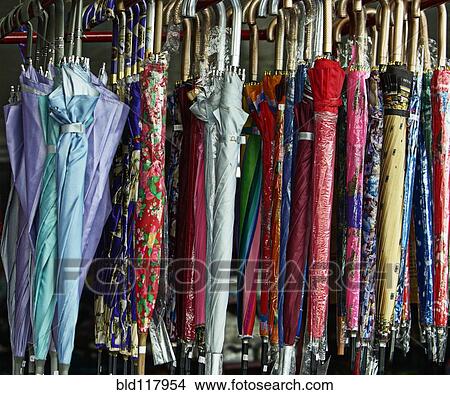 Umbrellas Hanging in a Store View Large Photo Image Picture - Umbrellas Hanging in a Store. Fotosearch