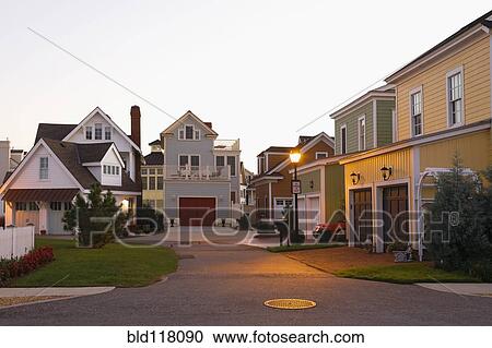 Stock Image - Upscale Homes. Fotosearch