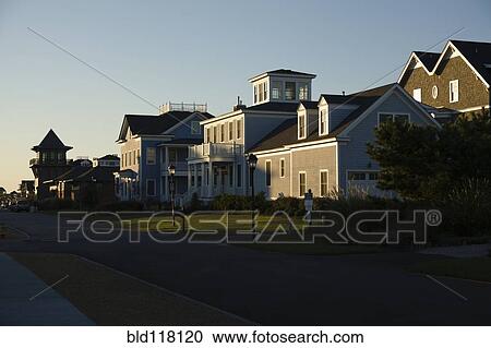 Upscale Homes View Large Photo Image Stock Image - Upscale Homes. Fotosearch