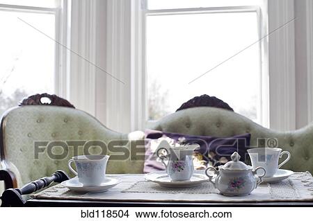 Picture - View over the coastline and wooded hillside. Fotosearch