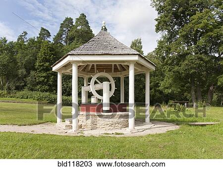 Water Well Under a Dome View Large Photo Image Stock Image - Water Well Under a Dome. Fotosearch