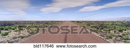 Stock Photograph - West Texas Highway. Fotosearch