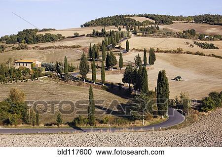 Stock Image - Winding Road. Fotosearch