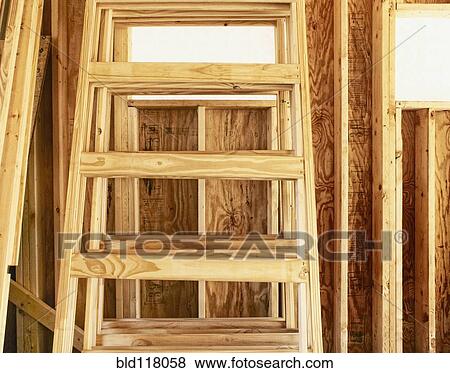 Stock Photo - Wooden Step Ladder. Fotosearch