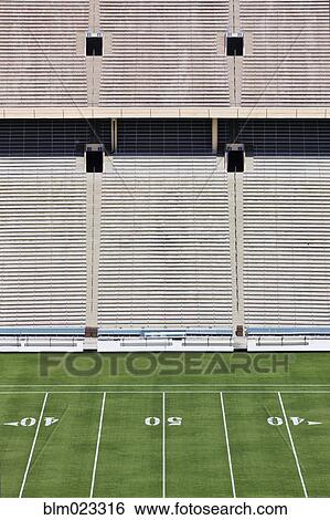 50 Yard Line and Seating View Large Photo Image Stock Photograph - 50 Yard Line and Seating. Fotosearch