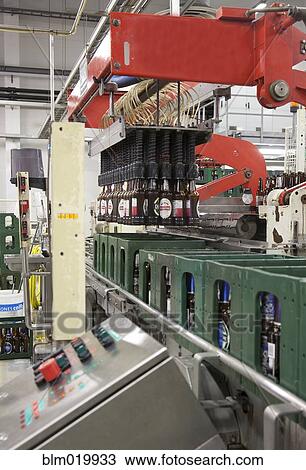 Stock Image - A brewery and bottling plant in Estonia. Fotosearch