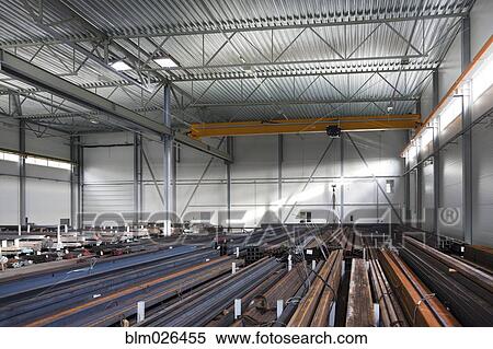 A commercial goods warehouse View Large Photo Image Stock Photography - A commercial goods warehouse. Fotosearch