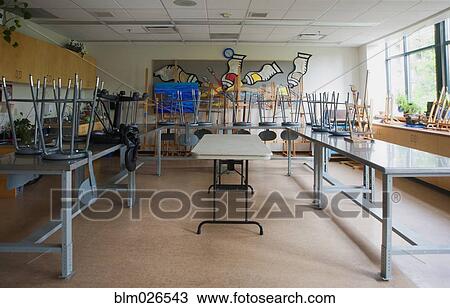 A community center art room and studio View Large Photo Image Stock Image - A community center art room and studio . Fotosearch