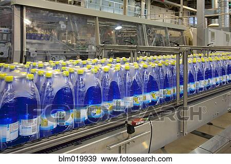 Stock Photo - A drinks bottling plant in Estonia. Fotosearch