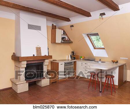 A kitchen in the corner View Large Photo Image Stock Image - A kitchen in the corner. Fotosearch
