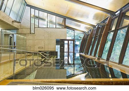 Stock Photography - A natural springs bath house. Fotosearch