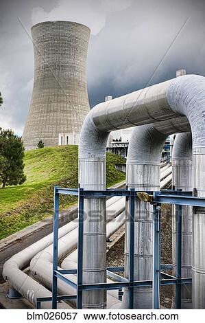 A power plant in New Zealand, which uses natural geo-thermal power to create power View Large Photo Image Stock Photo - A power plant in New Zealand, which uses natural geo-thermal power to create power. Fotosearch