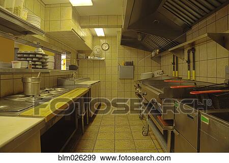 A professional kitchen View Large Photo Image Stock Photo - A professional kitchen. Fotosearch