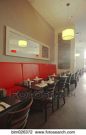 A restaurant interior View Large Photo Image Stock Image - A restaurant interior. Fotosearch
