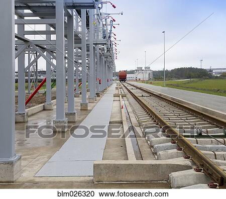 A shale oil storage facility View Large Photo Image Stock Image - A shale oil storage facility. Fotosearch