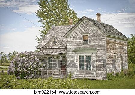 Abandoned Country Home View Large Photo Image Picture - Abandoned Country Home. Fotosearch