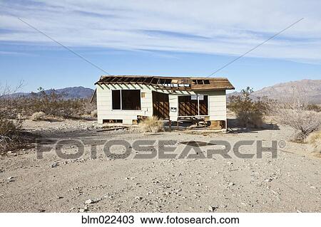 Abandoned Desert Home View Large Photo Image Stock Image - Abandoned Desert Home. Fotosearch