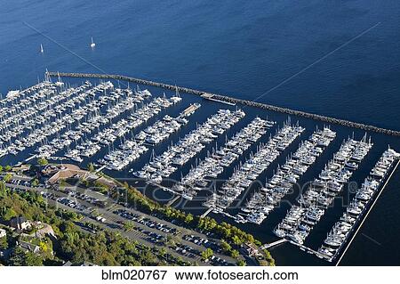 Aerial View of Yachts in a Marina View Large Photo Image Stock Photo - Aerial View of Yachts in a Marina. Fotosearch