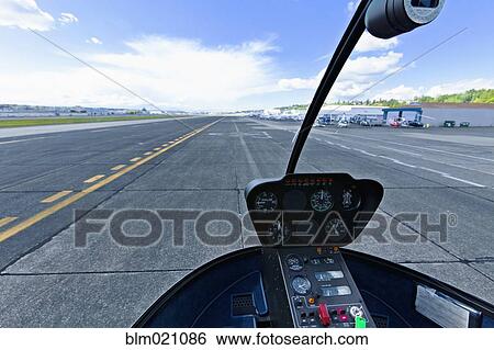 Airport Runway From a Cockpit View Large Photo Image Stock Photograph - Airport Runway From a Cockpit. Fotosearch