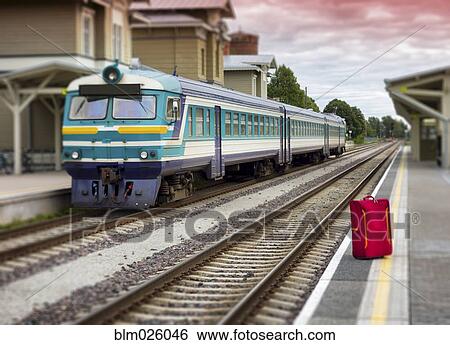 An empty railway station in Estonia View Large Photo Image Stock Photograph - An empty railway station in Estonia. Fotosearch