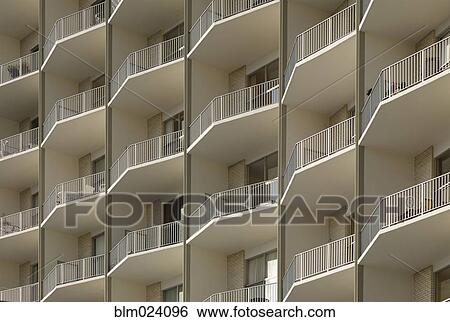 Apartment Balconies View Large Photo Image Stock Photograph - Apartment Balconies. Fotosearch