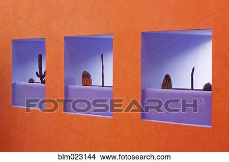 Artistic Niches in a Wall View Large Photo Image Picture - Artistic Niches in a Wall. Fotosearch