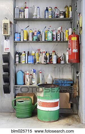 Assorted items in an auto repair garage View Large Photo Image Stock Photography - Assorted items in an auto repair garage. Fotosearch