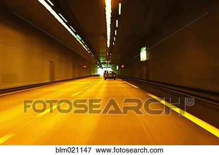 Autoroute Tunnel, France View Large Photo Image Stock Photo - Autoroute Tunnel, France. Fotosearch