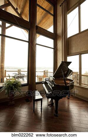 Baby Grand Piano in a Corner View Large Photo Image Stock Image - Baby Grand Piano in a Corner. Fotosearch