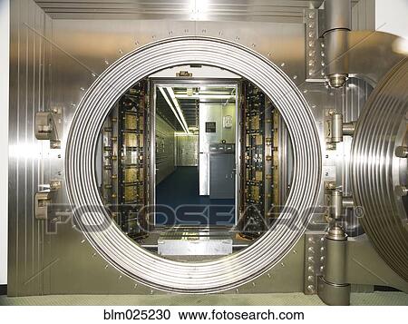 Bank Vault Interior View Large Photo Image Stock Image - Bank Vault Interior. Fotosearch