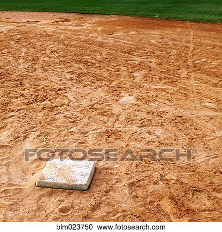 Baseball Field Base View Large Photo Image Stock Image - Baseball Field Base. Fotosearch