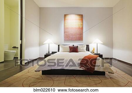 Stock Image - Bedroom Space. Fotosearch