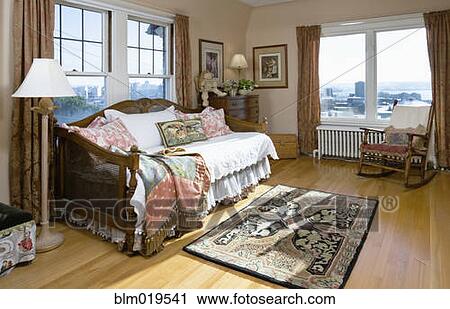 Stock Image - Bedroom. Fotosearch