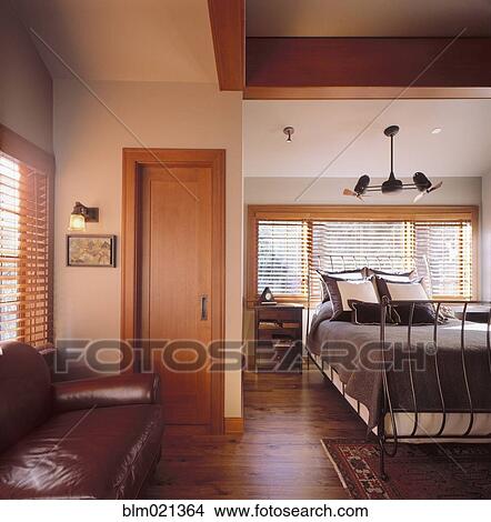 Bedroom With a Sofa View Large Photo Image Picture - Bedroom With a Sofa. Fotosearch