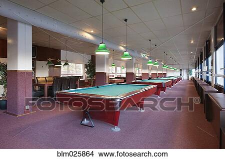 Billiards tables in a bar View Large Photo Image Picture - Billiards tables in a bar. Fotosearch