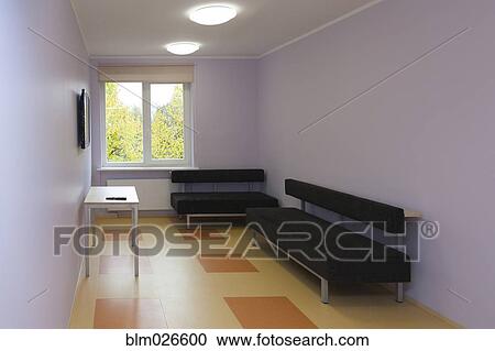 Black couches in a television room View Large Photo Image Stock Image - Black couches in a television room. Fotosearch
