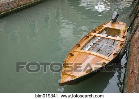 Boat on Canal View Large Photo Image Stock Image - Boat on Canal. Fotosearch