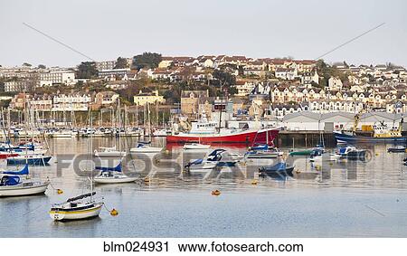Boats in Harbor View Large Photo Image Stock Image - Boats in Harbor. Fotosearch