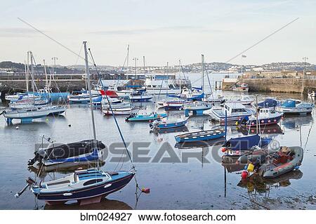 Boats in Harbor View Large Photo Image Stock Photo - Boats in Harbor. Fotosearch
