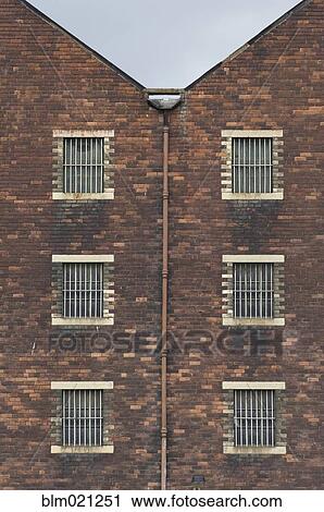 Stock Image - Brick Warehouse Detail. Fotosearch