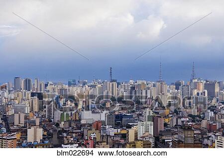 Buildings of Downtown Sao Paulo View Large Photo Image Picture - Buildings of Downtown Sao Paulo. Fotosearch