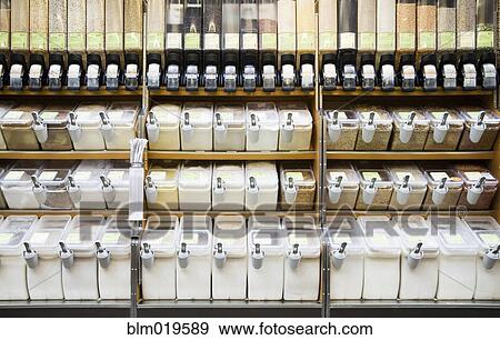 Bulk Foods and Spices View Large Photo Image Stock Photo - Bulk Foods and Spices. Fotosearch