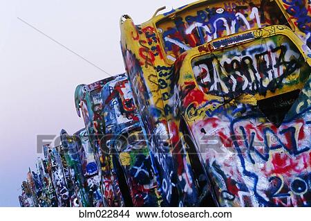 Cadillac Ranch View Large Photo Image Picture - Cadillac Ranch. Fotosearch