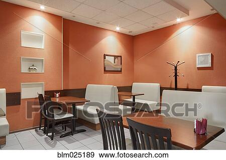 Stock Photo - Cafe Dining Room. Fotosearch
