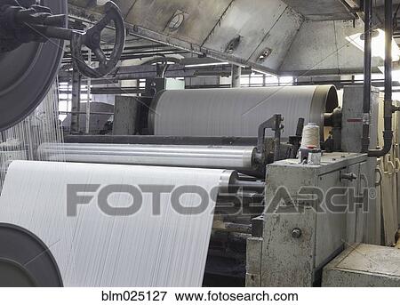 Canvas Manufacturing Machine View Large Photo Image Stock Photo - Canvas Manufacturing Machine. Fotosearch