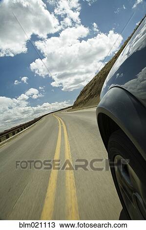 Car on Roadway View Large Photo Image Stock Image - Car on Roadway. Fotosearch