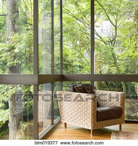 Chair by Window View Large Photo Image Stock Photo - Chair by Window. Fotosearch