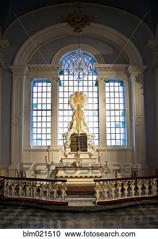 Stock Image - Church Altar. Fotosearch