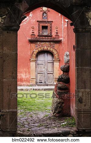 Church Through Archway View Large Photo Image Stock Image - Church Through Archway. Fotosearch